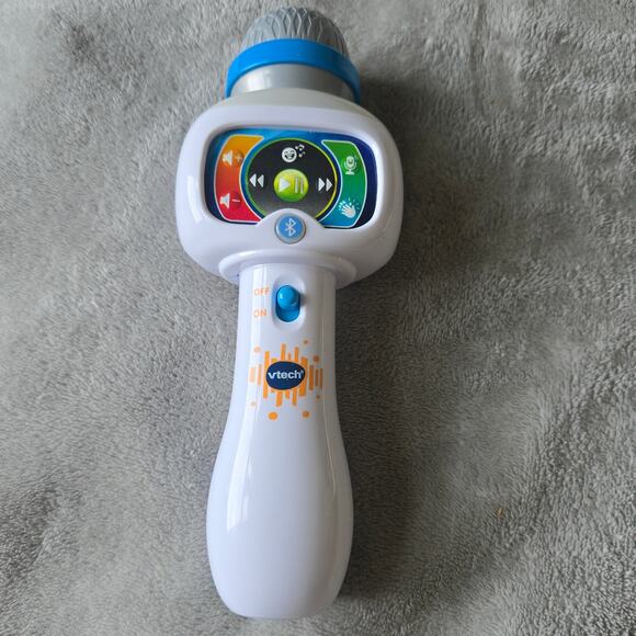 VTech Sing It Out Karaoke Microphone Party Lights Bluetooth Songs Voice Effects - Picture 1 of 5